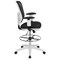 Flash Furniture Black Draft Chair, White Frame HL-0001-1CWHITE-GG - alternate 10